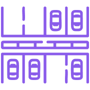 3 Parking Lots